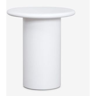 Sklum Mesa Auxiliar Para Jard&iacute;n Redonda &Oslash;45 Cm En Cemento Namara Sklum