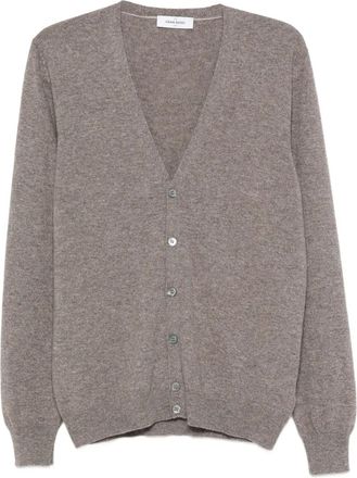 Gran Sasso Cardigan con bottoni - Grigio