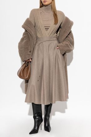 Max Mara Ladyted Cashmere Coat, Womens, Brown