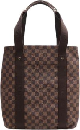 Louis Vuitton Pre-owned Cabas Beaubourg Damier Tote Bag - Heren - Vintage Shopper - Bruin - ONE Size - Vintage