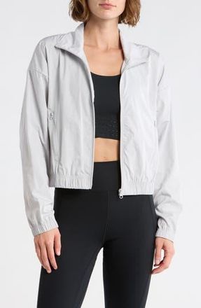 Yogalicious Radiant Zip Pocket Jacket in Lunar Dust at Nordstrom Rack, Size X-Small