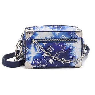 Louis Vuitton Blue Leather Shoulder Bag (Pre-Owned)