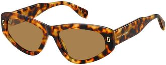 Marc Jacobs Marc Jacobs occhiali da sole cat-eye con lenti marroni, marrone