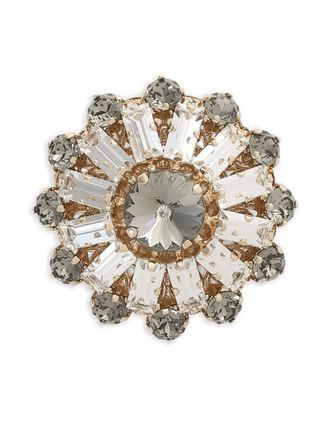 Dolce & Gabbana Spilla con cristalli - Argento