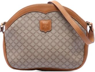 Celine Pre-owned Celine Macadam Coated Canvas Crossbody Ladies BQBO240D8A8GO3L3