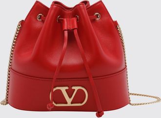 Valentino Garavani Mini borsa a secchiello VLogo Signature in pelle di vitello
