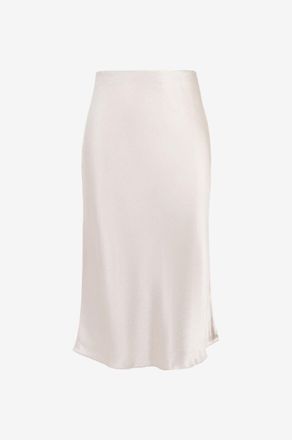 Vince Midirock aus Satin in Crinkle-Optik