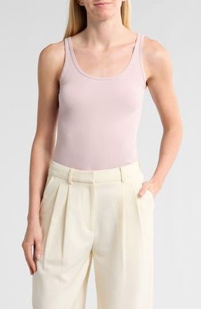 Vince Favorite Pima Cotton & Modal Tank in Rose Pearl at Nordstrom Rack, Size X-Small