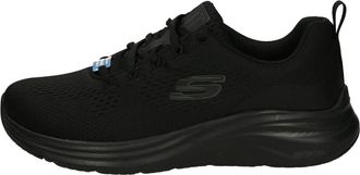 Skechers Womens Vapor Foam Fresh Trend Sneaker, Black Mesh/Gunmetal Trim, 2.5 UK