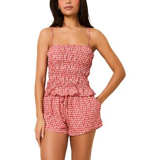 Solid & Striped The Delilah Print Camisole in Shell Print at Nordstrom, Size X-Small