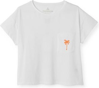 Passenger Stack Pocket T-Shirt T-Shirt f&uuml;r Damen | wei&szlig;