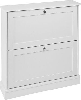 Beliani Shoe Storage Cabinet CHELAN White
