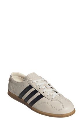 adidas Gazelle Lo Pro Sneaker in Chalk White/Core Black/Gum 3 at Nordstrom, Size 10.5