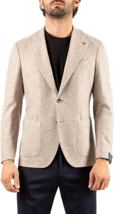 Sartoria Latorre Colbert Jas - Heren - Business blazers - Beige - 3XL - Katoen - Kostuums
