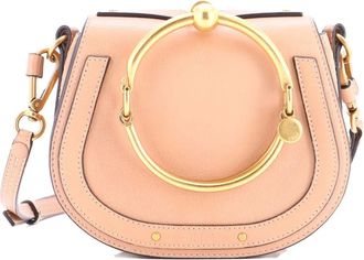 Chlo&eacute; Nile Leather Small crossbody bag - Neutrals