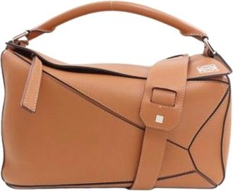 Loewe Pre-owned borse di pelle - - Pre-owned - Donna - Marrone - ONE SIZE