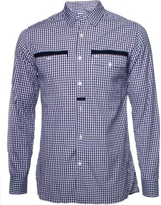 Lanvin checkered multicolored blouse