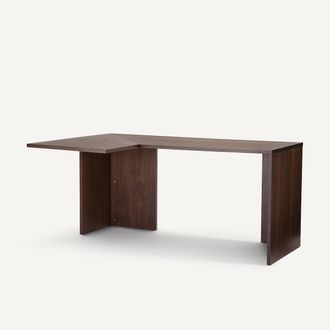 AM.PM Walnoot gefineerde hoekplank L165 cm, Werken