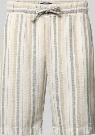 Mc Neal Shorts mit elastischem Bund und Eingrifftaschen in Beige, Gr&ouml;&szlig;e XXXL