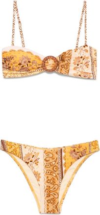 Zimmermann Bikini Lucky Bamboo Ring - Giallo