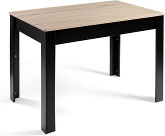 Dupi Mesa Comedor Aitana 110x70cm Taupe-negro