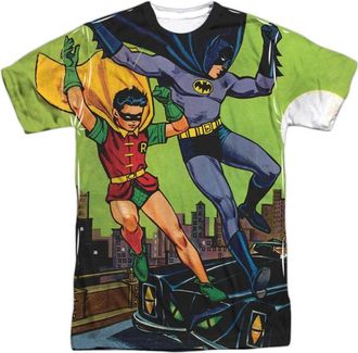 Gildan Batman Getaway Short Sleeve Adult Poly Crew Tee / T-Shirt