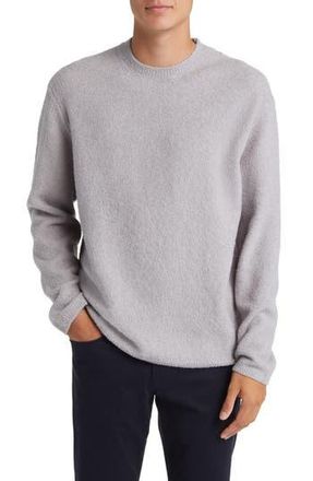 AllSaints Eamont Organic Cotton Blend Crewneck Sweater in Concrete Grey at Nordstrom Rack, Size Xx-Large
