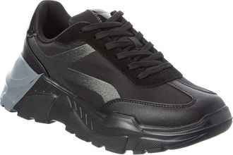 Karl Lagerfeld Karl Lagerfeld Racer Toe Canvas & Leather Sneaker