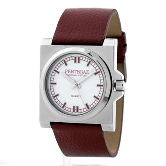Pertegaz Bordeaux Leren Horloge