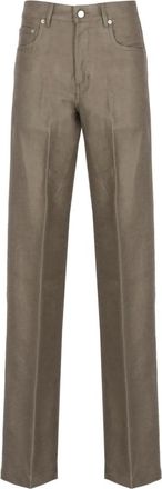 Rick Owens Broeken, Dames, Grijs, W27, Geth Jeans