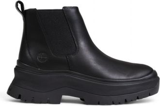 Timberland Black Leather Chelsea Womens Boots