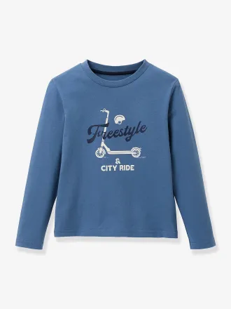 Cyrillus Jungen Shirt mit Roller-Motiv CYRILLUS graublau