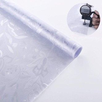No Brand L&aacute;mina Para Ventanas - 45 X 400 Cm - L&aacute;mina Decorativa Para Privacidad - Vinilo Efecto Vitral Con Funci&oacute;n De Rechazo De Calor - Ideal Para Puertas De 