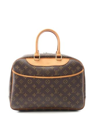 Louis Vuitton 2003 Deauville handbag - women - PVC - One Size - Brown