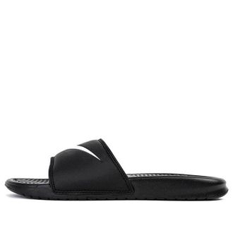 Nike Benassi Swoosh Slide Black White 312618-011
