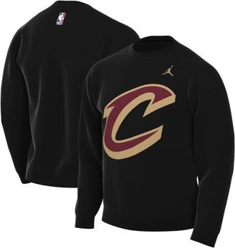 Jordan Brand Mens Jordan Brand Black Cleveland Cavaliers Statement Edition Sweatshirt at Nordstrom, Size X-Small