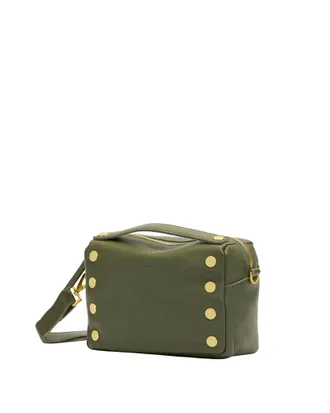 Hammitt Hammitt Evan Crossbody Olive Brushed Gold Sml