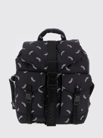 Ganni Backpack GANNI Woman color Black