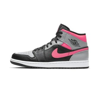 Nike Jordan 1 Mid - unisex - Sport - Veelkleurig - Maat: 41 EU Leer