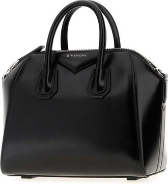 Givenchy Womens Antigona Top Handle Bag Black Calf