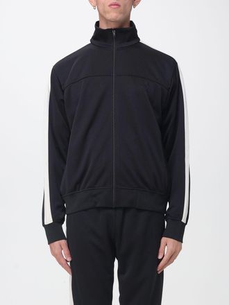 Maison Margiela Felpa con zip in jersey a collo alto e logo White Stitch