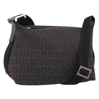 Fendi Borsa a tracolla in tela Pre-owned - - Pre-owned - Donna - Marrone - ONE SIZE