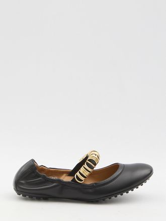 Tod's Gancini Leather Loafers