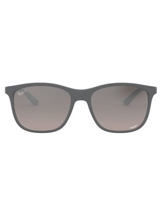 Ray-Ban Chromance square-frame sunglasses - Grey