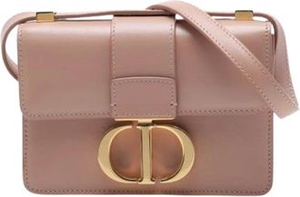 Dior Pre-owned 30 Montaigne - Dames - Pre-owned - Roze - Maat: ONE Size Leer