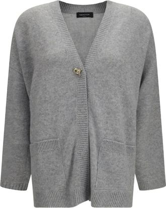 Fabiana Filippi Dames, Truien, Grijs, Maat: XS