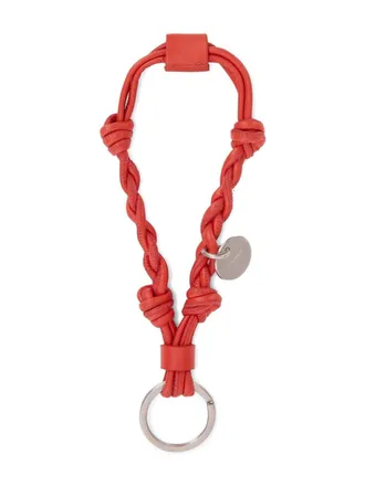 Jil Sander Portachiavi Tangle con nodo - Arancione