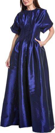 Rene Ruiz Taffeta Shirt Gown