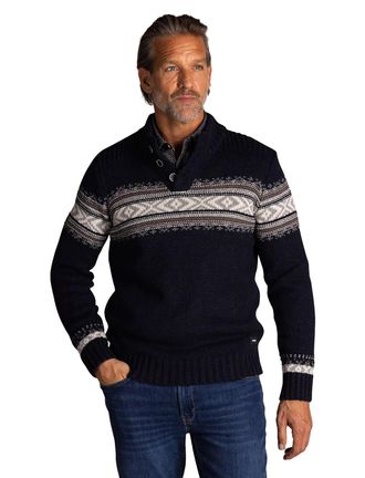 N-Z-A- NEW ZEALAND AUCKLAND New Zealand donkerblauw trui normale fit geprint