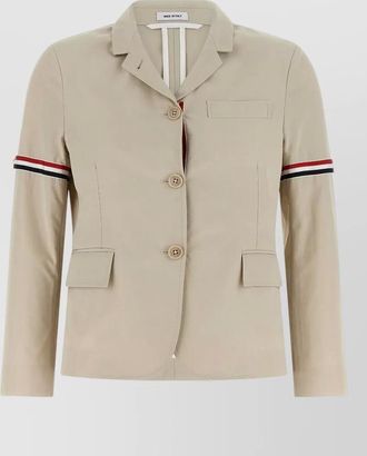 Thom Browne sport blazer chest pocket flap pockets